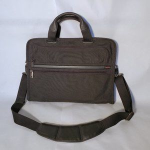 Beautiful Tumi Portfolio Deluxe Ballistic Slim Briefcase 26101d4